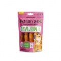 Natures Deli Smoked Hide Twist With Peanut Butter Med 5pk 150g